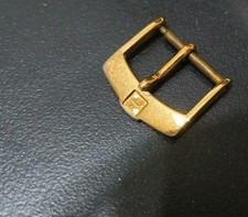 ZENITH MOVADO MONDIA CHIUSURA Fibbia cinturino 18 16mm 16 Mm bracciale PLACCATO