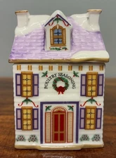 LENOX CHRISTMAS VILLAGE SPICE JARS Poultry Seasoning Holiday House Replacements
