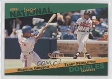 1993 Score Select League Leaders Marquis Grissom Terry Pendleton #18 0b7