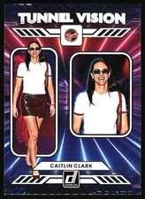 2025 Donruss WNBA #1 Caitlin Clark Tunnel Vision