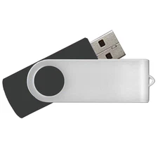 Add a USB drive to your order of CD's and DVDs, and get them loaded on USB