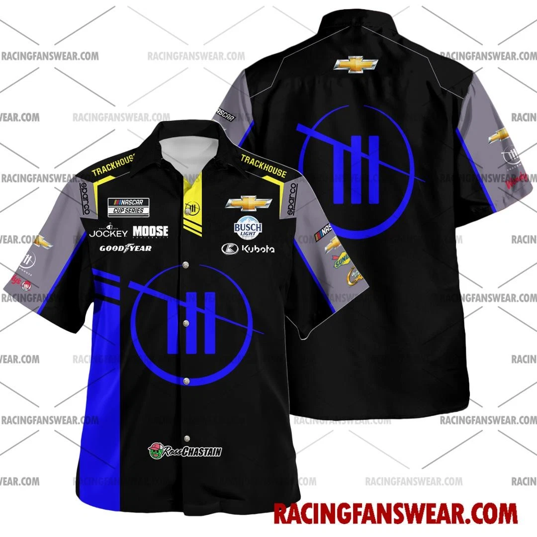 Ross Chastain Nascar Racing 2025 Hawaiian Shirts