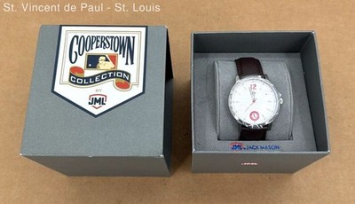 Jack Mason Brand St. Louis Cardinals Cooperstown Collection Wristwatch New Box