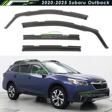 For 2020-2025 Subaru Outback In-Channel Rain Guards Window Visors Vent Shade