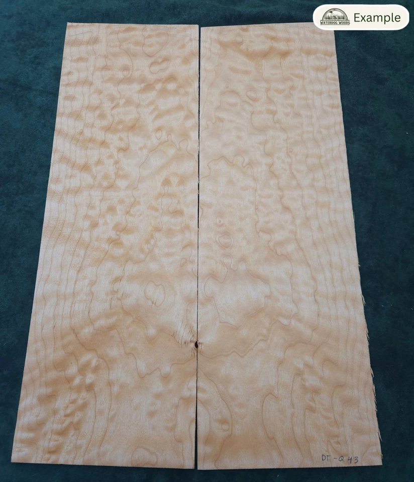 Assorted 4A Electric Guitar Tops w/ Flaws, Figured Maple Drop Top, Lam Tops - Image 3 of 4