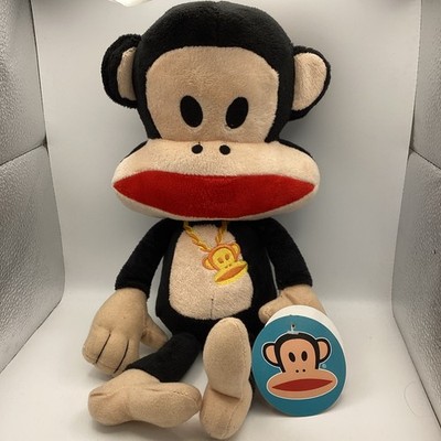 Paul Frank Affe Julius Plüschtier Kuscheltier mit Etikett 13 Zoll