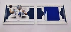 2018 Panini National Treasures Treasured Patches Booklet DAK PRESCOTT /25!!