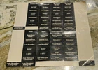 Vintage 1978 Kenner Star Wars Figure Case Sticker Sheet Partial Original