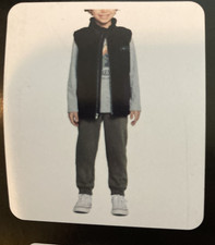 GH Bass  Co Boys 3 PC Set-Fleece Vest-Sweat Pant-Long Sleeve Shirt-Size 5-NEW 