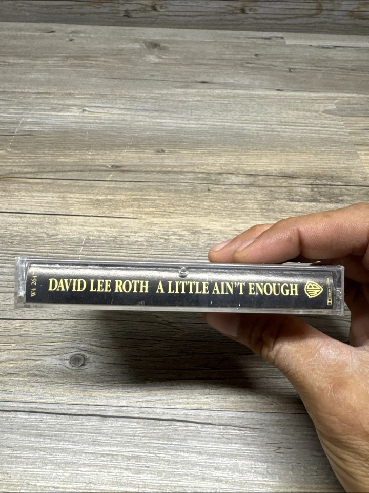 David Lee Roth - A Little Ain't Enough (Cassette, 1991) Hard Rock Sealed New - Image 4 of 4