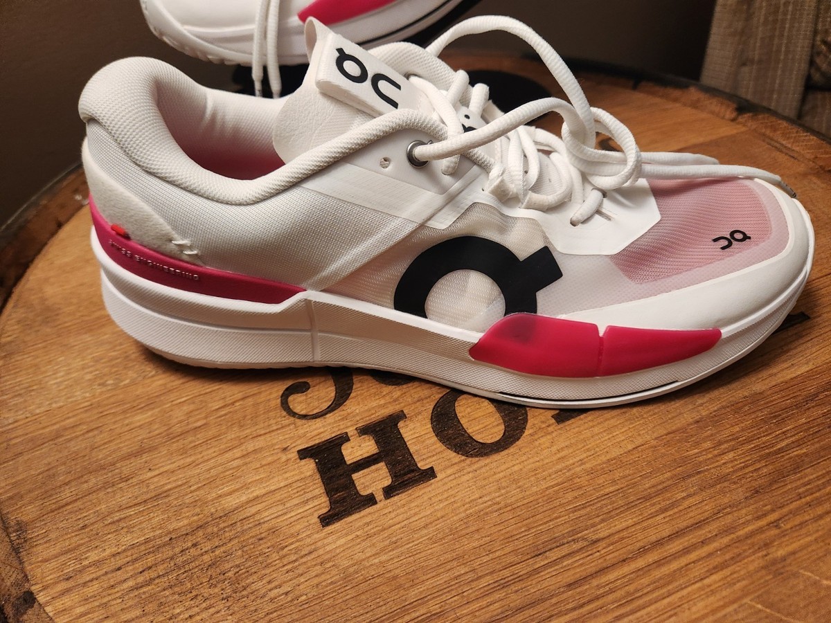 NEW Men's On Brand The Roger Pro Federer White/Pink OC Sneakers
