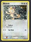 New ListingMeowth 69/112 Holo Common LMP Pokemon Card HQ Scan