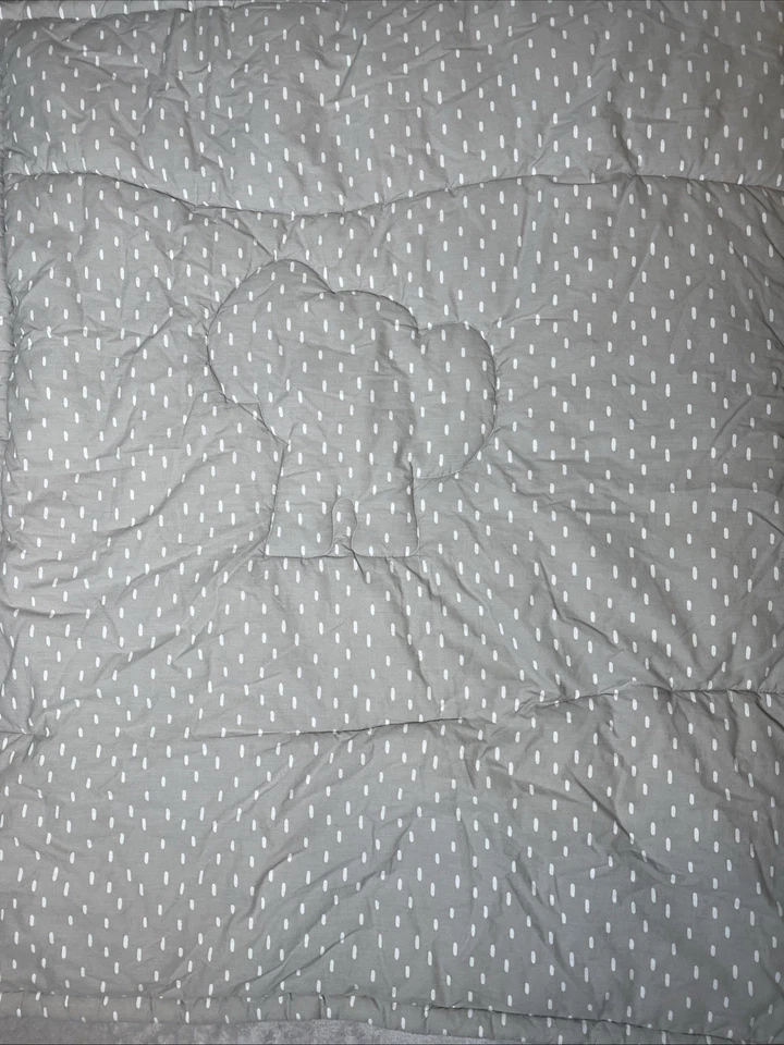 Corderos e hiedra selva safari bebé cuna edredón apliques animales reversible Lovey Foto 4 de 4