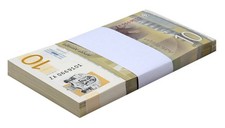 Serbia 10 Dinara, 2013, P-54bz, UNC Replacement X 100 PCS Bundle Pack