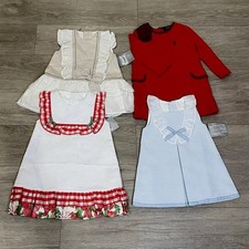 Girls Dress Summer 12-24M Ruffles Spring Lot Of 4 Party Birthday Gift Wedding