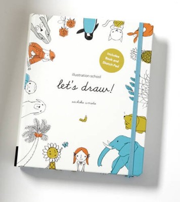 Illustration School: Let's Draw! (Includes Book and Sketch Pad): A K - VERY GOOD