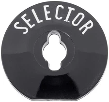 1957 Chevy Bel Air 150 210 Nomad; Radio Selector Bezel; Made in the USA