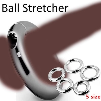 Magnetic Penisring Metall Gewicht Hodenring Ballstretcher Hodensack Ring Männer