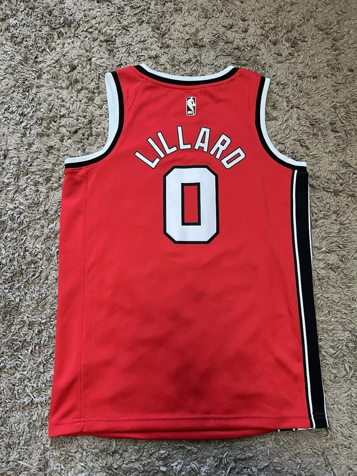 Camiseta Nike Damian Lillard Portland Trail Blazers Talla 40 Foto 2 de 4