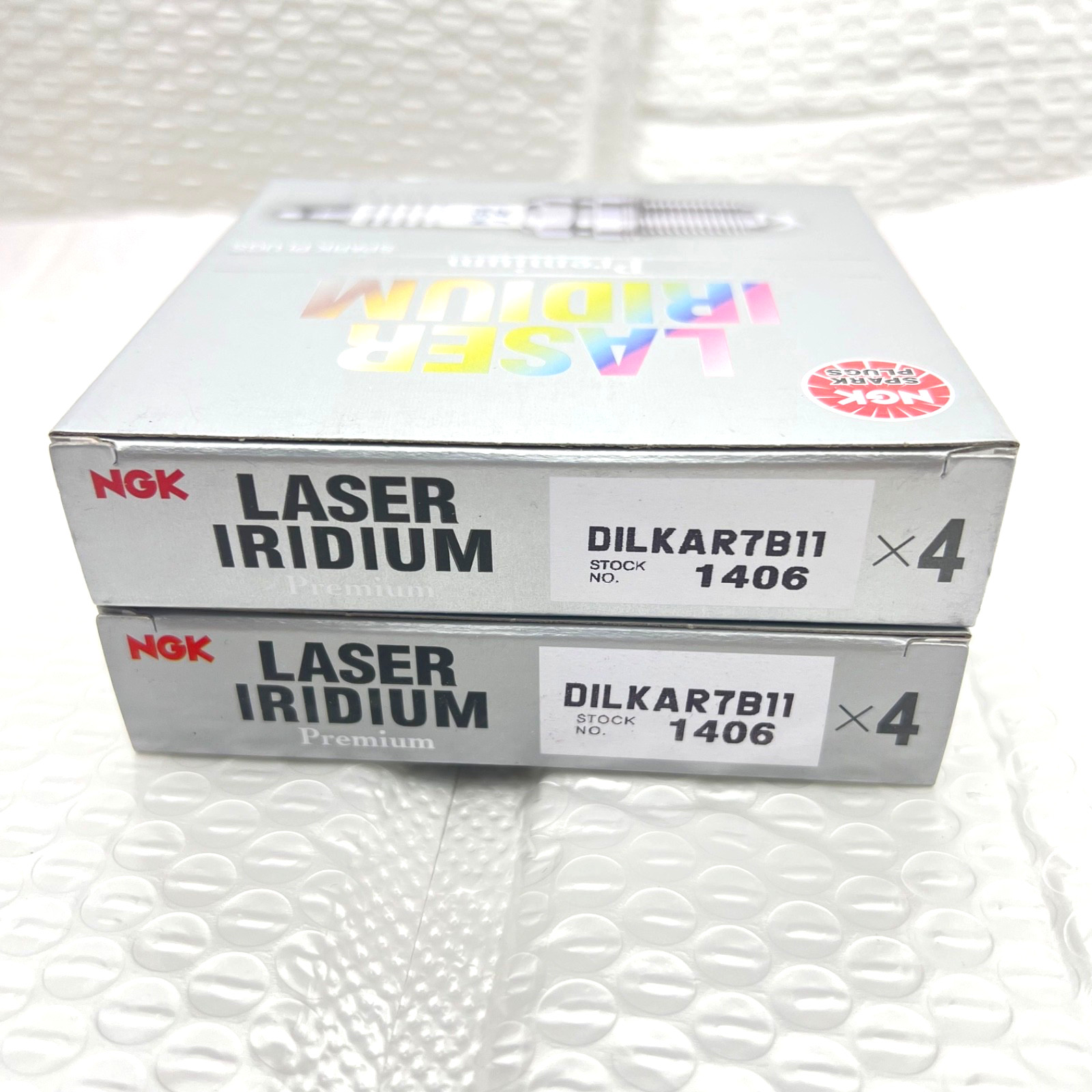 Spark Plug-Laser Iridium High Ignitability NGK 1406 DILKAR7B11 Set of 8 Pcs