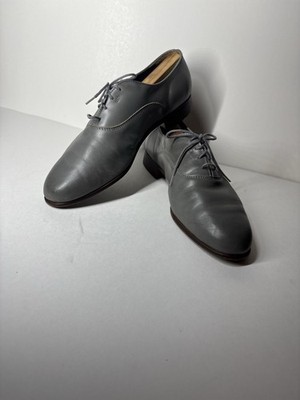 Vintage Permasole Oxfords Men s 10 EEE (wide) Gray Vintsge Dress Shoes 