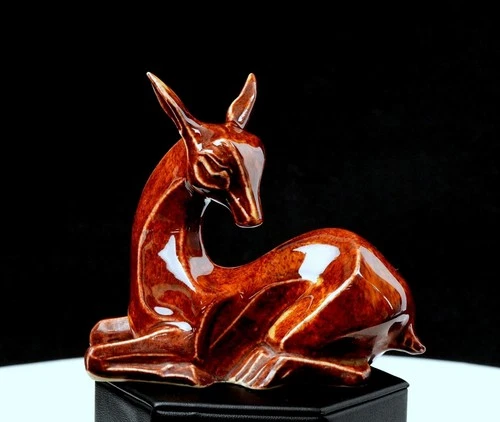 Ceramic Arts Studio Rebus Cohen Design Modern Doe Vintage 3 3/4" Figurine 1953-
