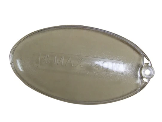 Coppia Plafoniera Ovale Copertura Luce per Cappa Cucina SMEG Ricambi Lampada KSE Foto 2 de 2