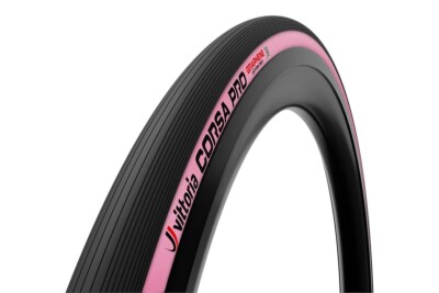 PINK Vittoria Corsa Pro Tlr G2.0 Tyres Giro D'Italia limited