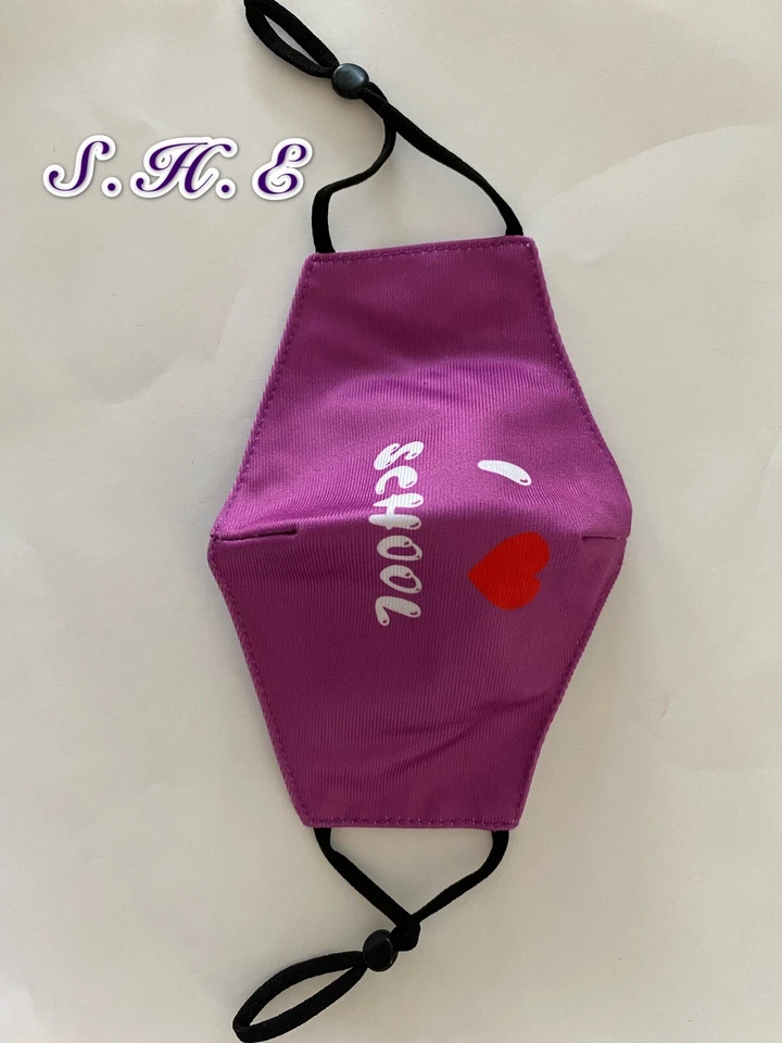 2-Pack Face Mask Reusable Washable Cover Masks  Fabric Cotton Children - Image 4 of 4