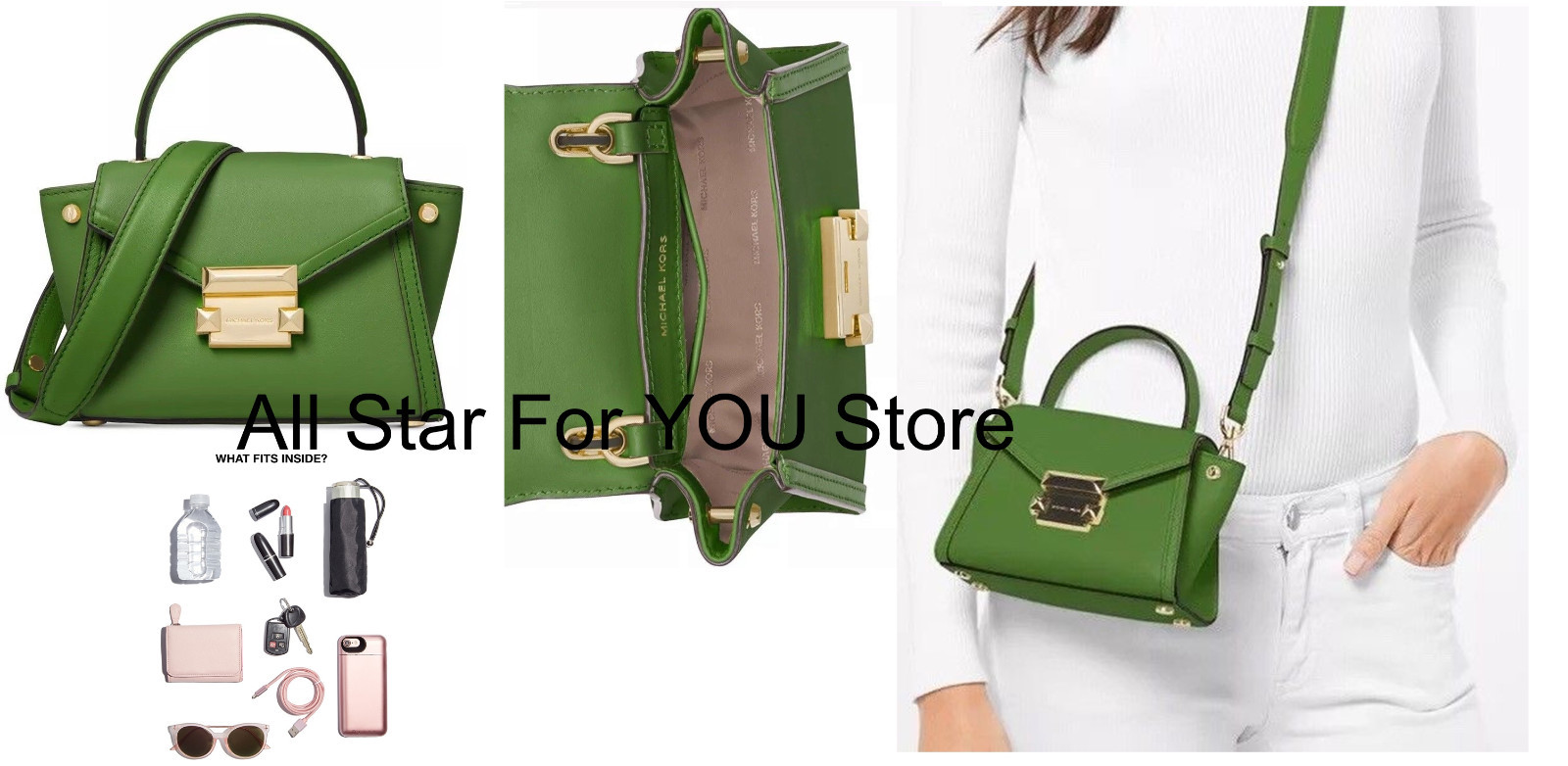 michael kors whitney mini messenger