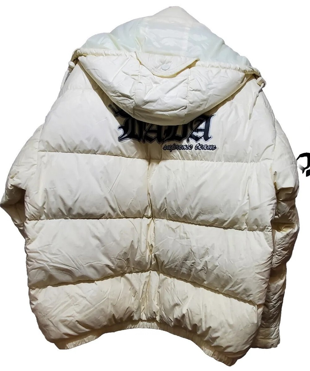 DAMAGED) Vintage Damani Dada Supreme Goose Feather Puffer DAMAGED) Vintage Damani Dada Supreme Goose Feather Puffer