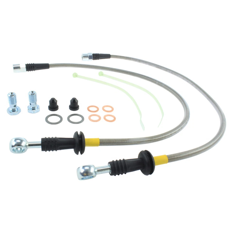 Kit de línea de freno delantero StopTech centrado de acero inoxidable para Mini Cooper 2002-2008 Foto 2 de 4