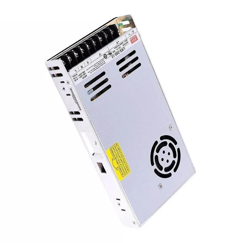 MEANWELL LRS-350-12 Switching Power Supply 348W 12V 29A Fit Industrial CNC Motor - Image 2 of 4