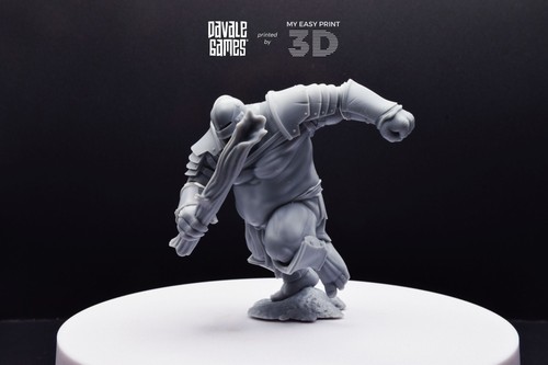 Blood-Handed Troll Davale Games 3D Printed With High Quality Resin - Picture 9 of 11