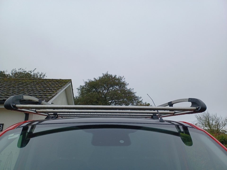 Ford Transit Custom Roof Rack + Roller SWB, Low Roof L1H1 Rhino