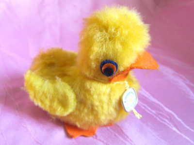 Ergee Ergolanchen advertising figure duck chick H 11 cm advertising advertisement vintage 33435