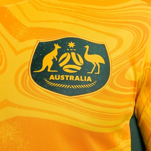🔶️2023 AUSTRALIA SOCCEROOS NIKE FOOTBALL SOCCER JERSEY SHIRT XXL MATILDAS 2XL - Picture 7 of 10