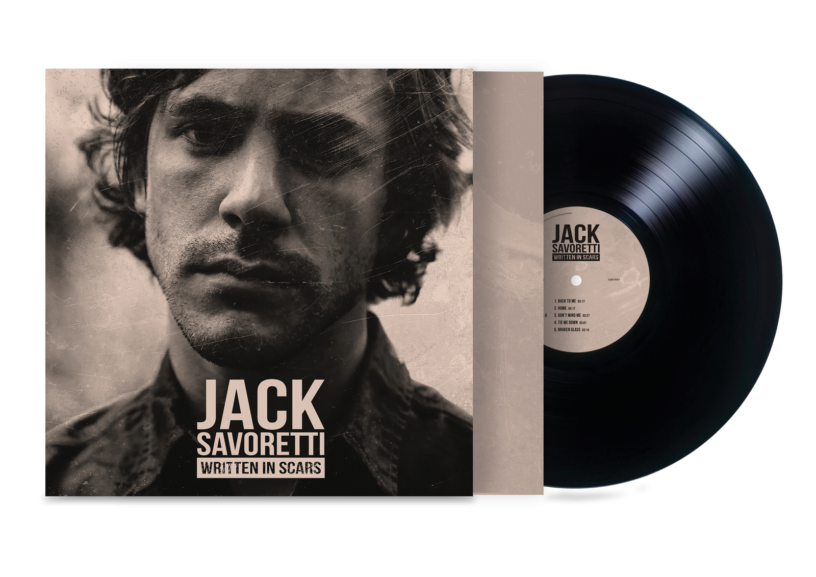 Jack Savoretti Written in Scars (Vinyl LP) 12" Album