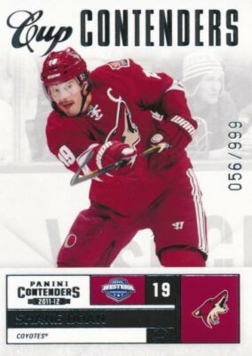2011-12 Panini Contenders #125 SHANE DOAN - x/999 - Phoenix Coyotes