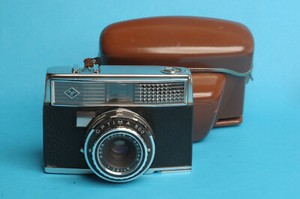 Agfa Optima 500 Kleinbild-Sucherkamera von 1964, Apotar 2,8/45,Compur Verschluss