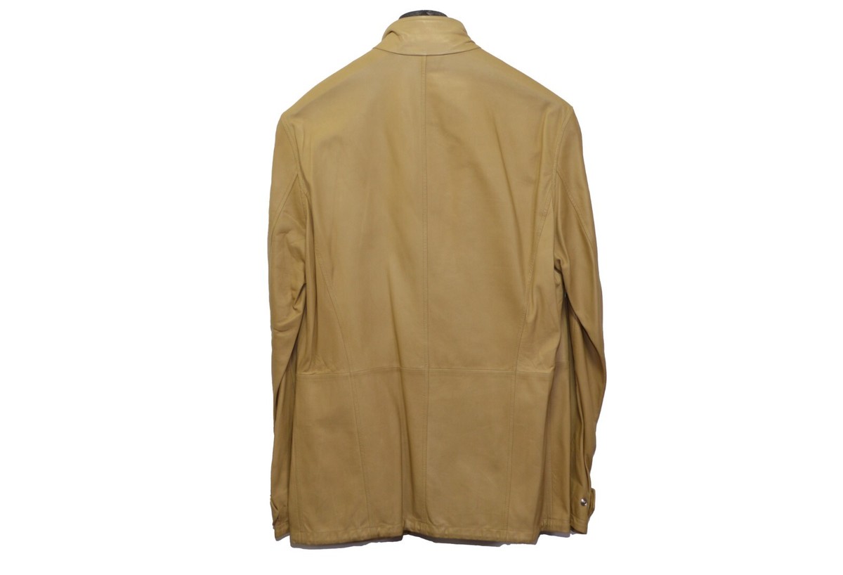 AUTHENTIC Men's Seraphin Zip Jacket 52IT 42US/UK Light Brown AUTHENTIC Men's Seraphin Zip Jacket 52IT 42US/UK Light Brown
