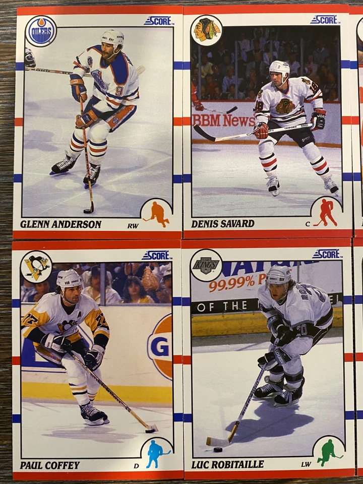 1990-91 Score Hockey Hottest 100 Stars - 38 Hall of Famers - Pick Your Card(s) - Image 4 of 4