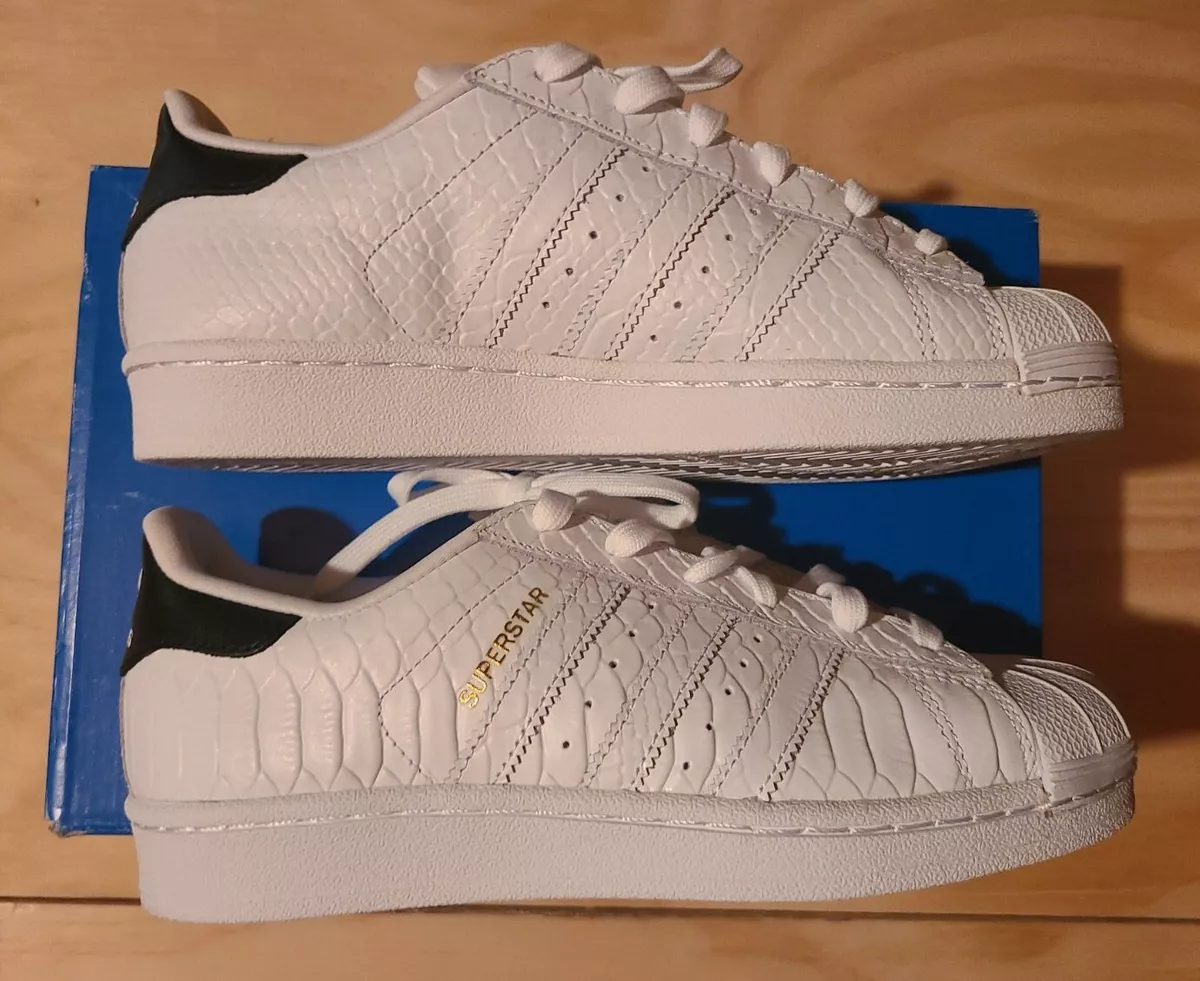 Adidas Youth Superstar S78655 Junior Athletic Shoes White Size