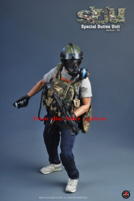 SoldierStory SS097 1/6 Hong Kong SDU S W A T Soldier K9 Action