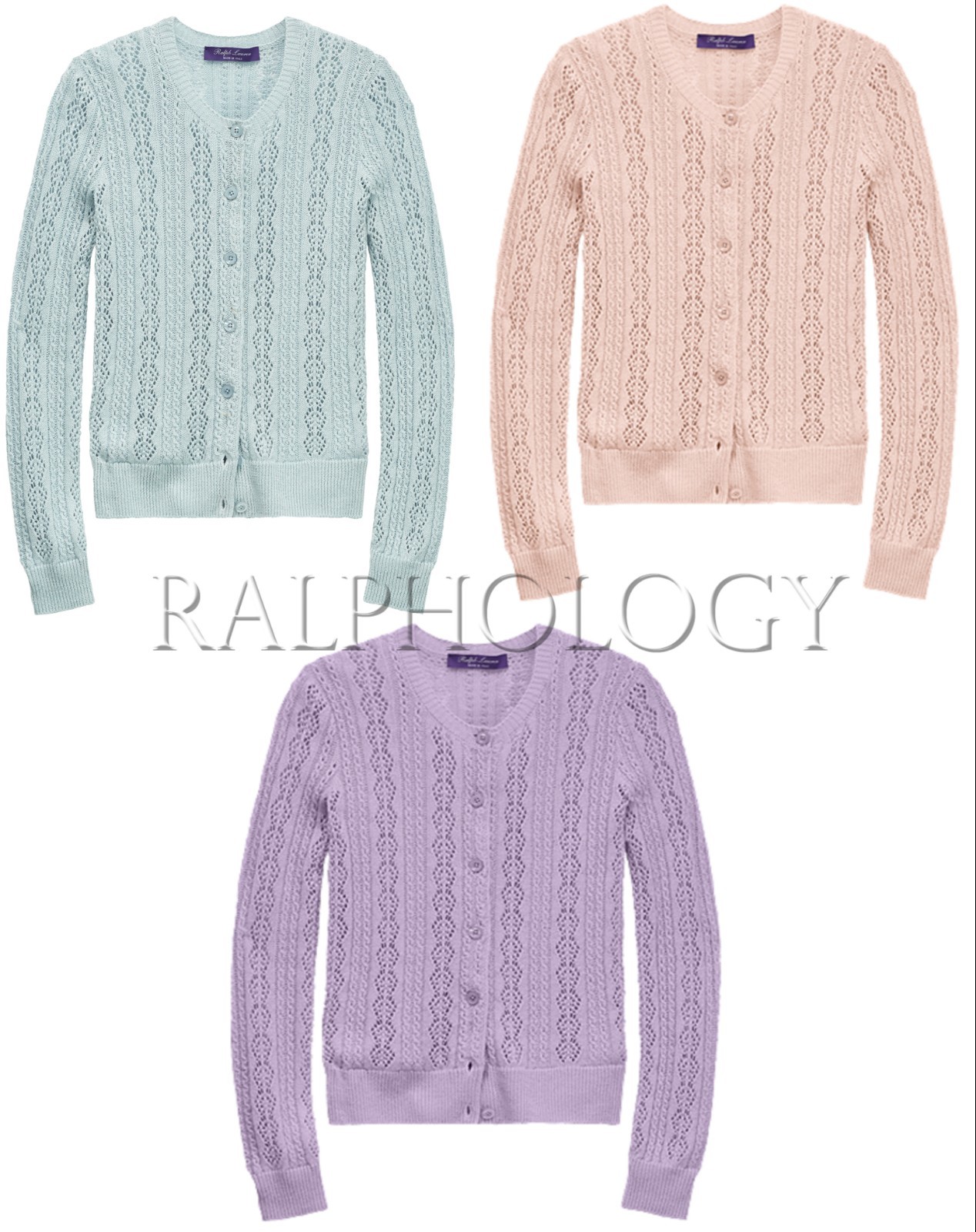 $1,390 Ralph Lauren Collection Cable 