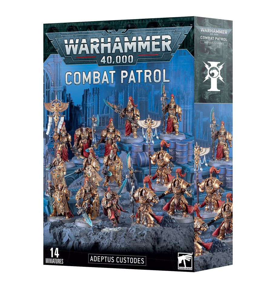 Combat Patrol: Adeptus Custodes (2024) - Warhammer 40k - Brand New! 73-01