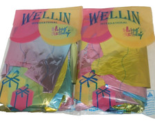 Lot of 2 Packages of Alphabet Foil Balloons 26 Letters in Each Package