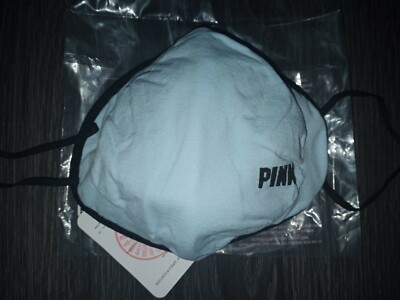 Mascherina Lavabile E Riutilizzabile Victoria's Secret PINK – Confezione Sigillata (Bianco/Nero)