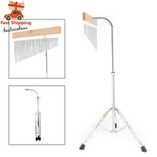 Bar Chimes Single-Row Wind Chime 36-Tone With Tripod Stand Percussion Instrument