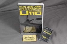 Roland SN-U110-02 Latin  F.X Percussions Sound Library PCM Data ROM For U-110